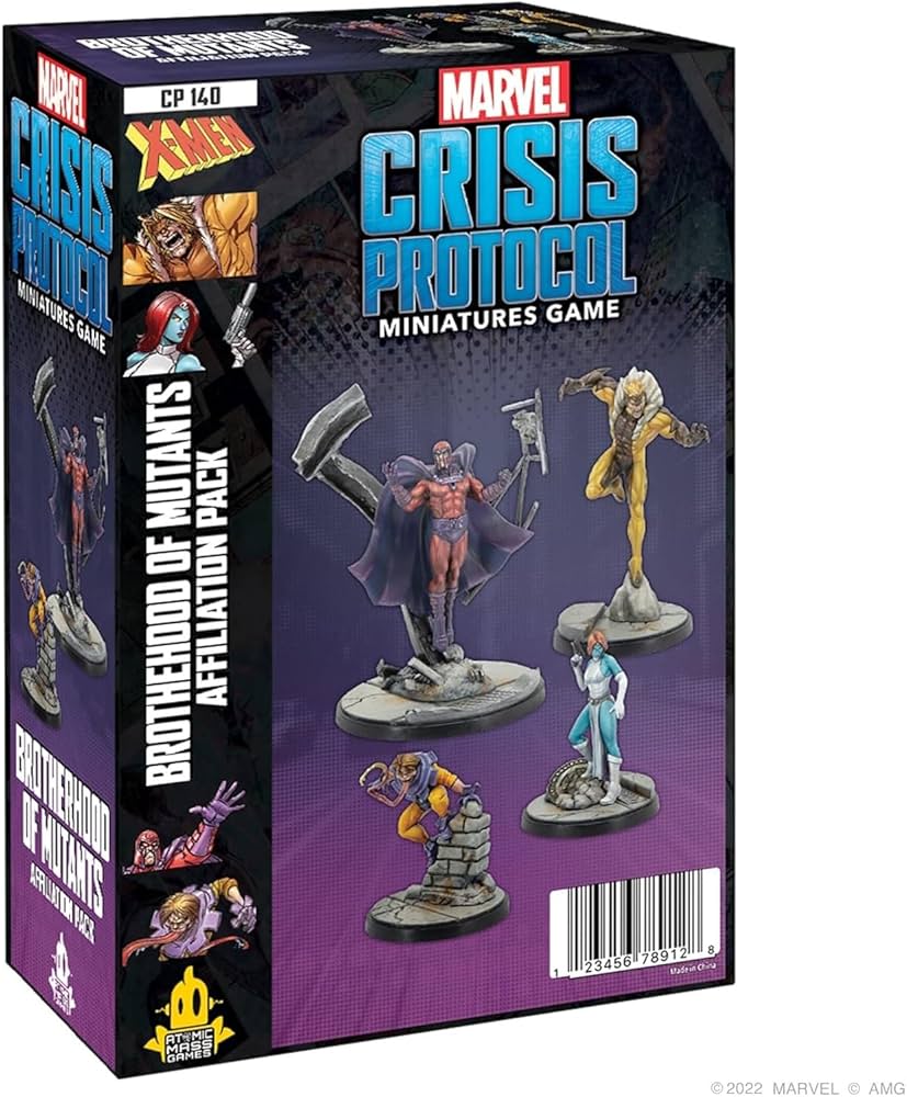 Marvel Crisis Protocol: Brotherhood of Mutants Affliation Pk