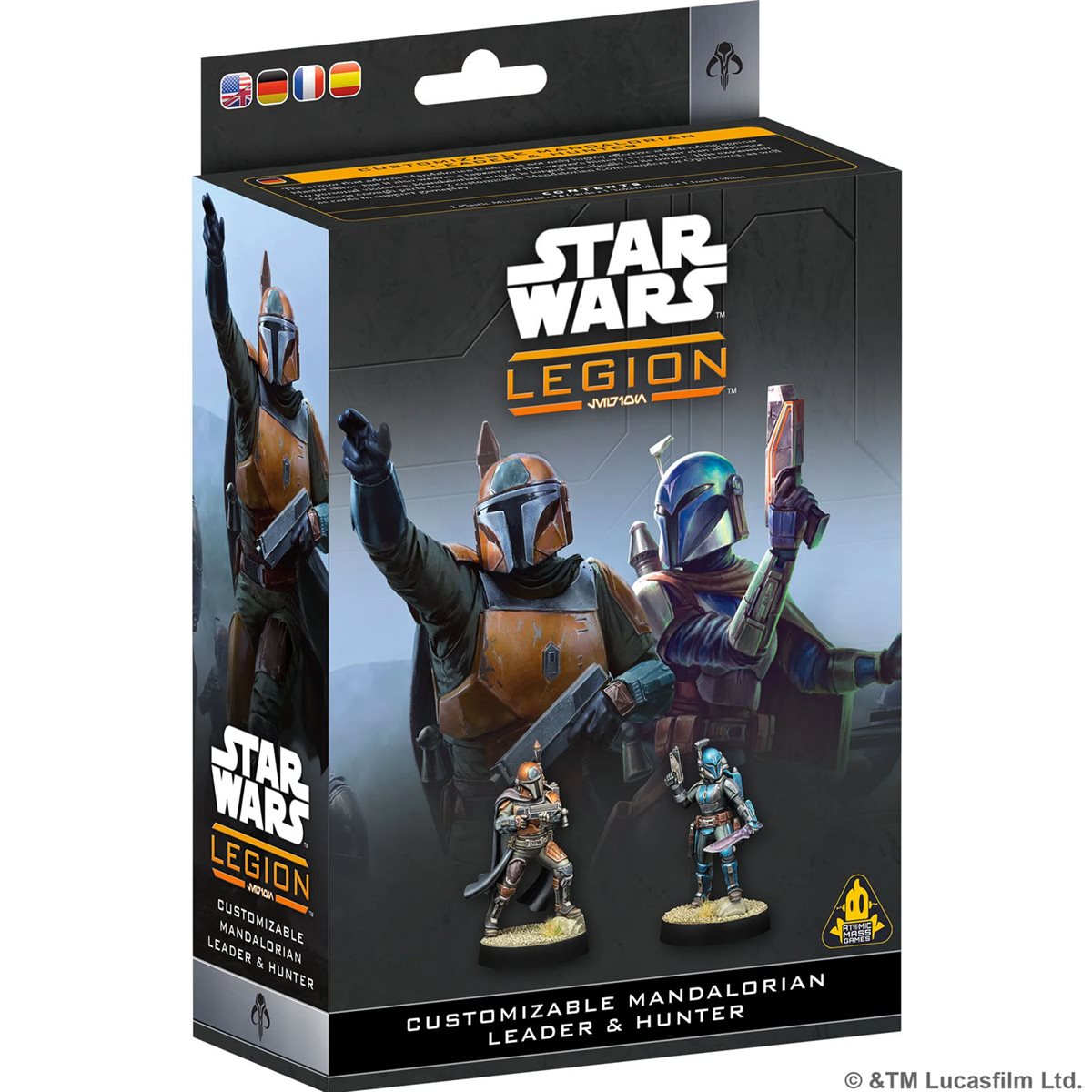 Star Wars Legion: Customizavle Mandalorian Leader & Hunter