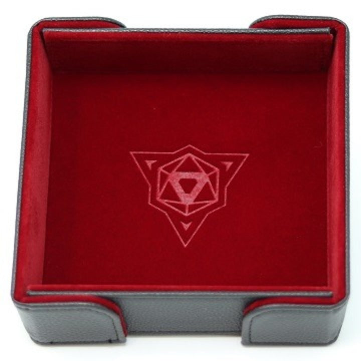 Die Hard Castle Magnetic Square Dice Tray Red