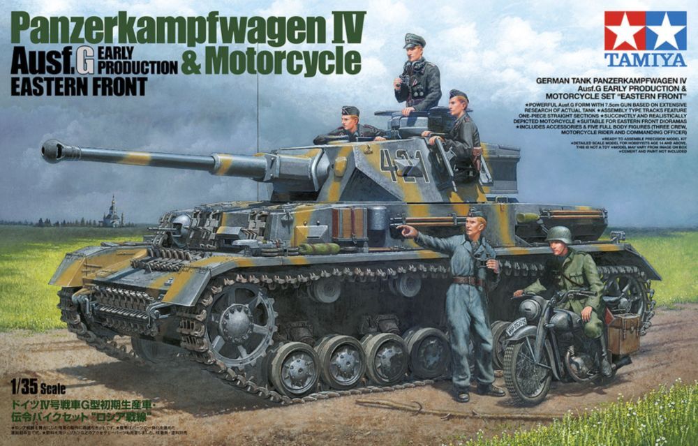 Panzerkampfwagen IV Ausf. G Early & Motercycle Eastern Front