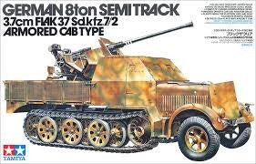 German 8ton Semi Track 3.7cm Flak 37 Sd.kfz.7/2 Armored Cab