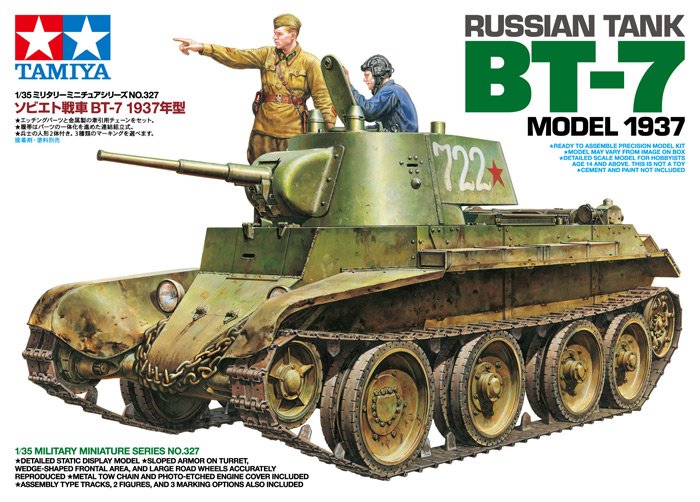 Russian Tank BT-7 Model 1937