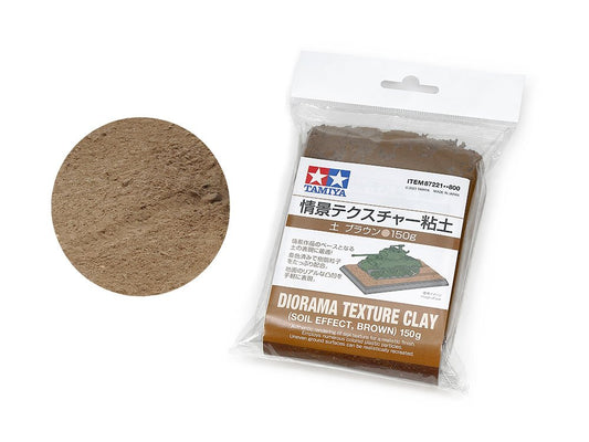 Diorama Texture Clay (Soil Effect, Brown)