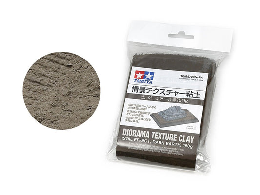 Diorama Texture Clay (Soil Effect, Dark Earth)