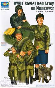 WWII Soviet Red Army On Maneuver