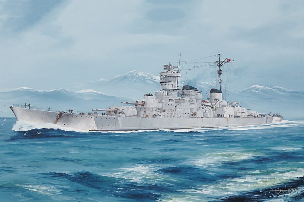 DKM O Class Battlecruiser Barbarossa