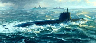 Japanese Soryu Class Attack Submarine