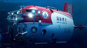 4500-Meter Chinese SHEN HAI YONG SHI Manned Submersible