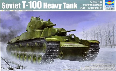 Soviet T-100 Heavy Tank