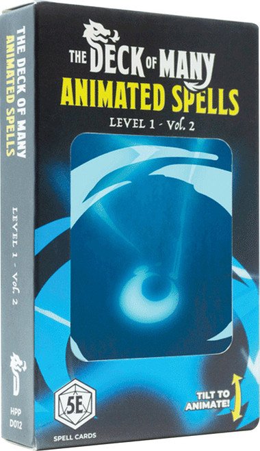 Deck Of Many: Animated Spells Level 1 Vol.2 (G-Z)