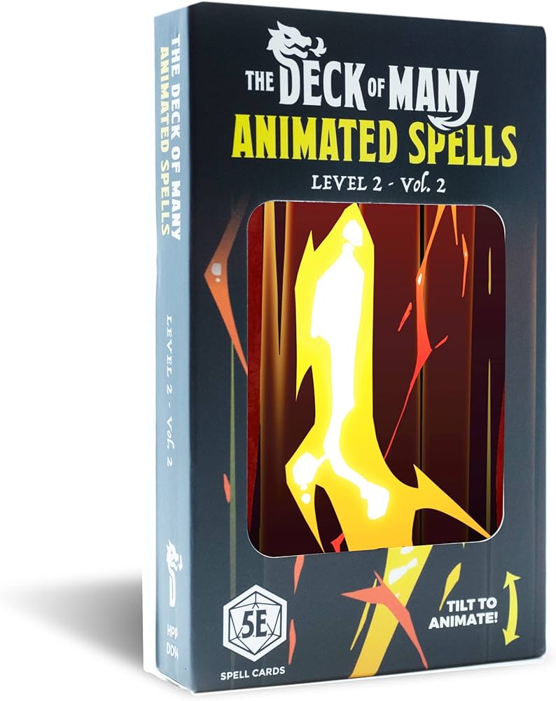 Deck Of Many: Animated Spells Level 2 Vol.2