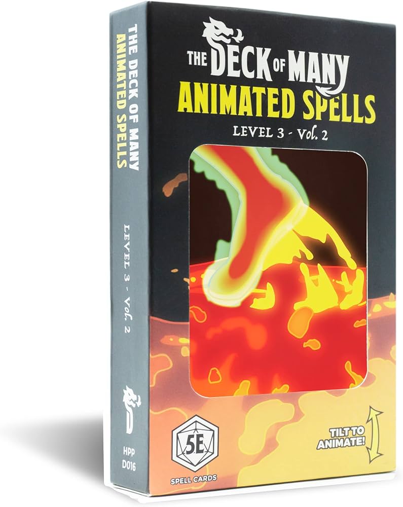 Deck Of Many: Animated Spells Level 3 Vol.2