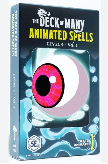 Deck Of Many: Animated Spells Level 4 Vol.1