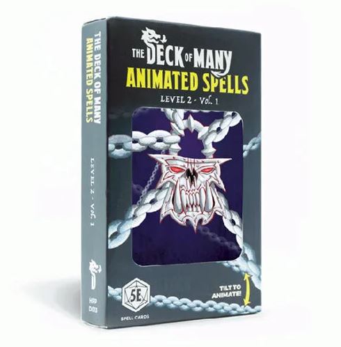 Deck Of Many: Animated Spells Level 2 Vol.1 (A-H)