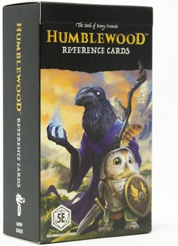 Humblewood Reference Cards