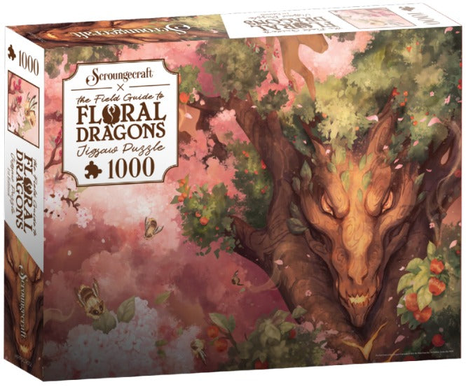 Scroungecraft Floral Dragons Puzzle (1000 pcs)