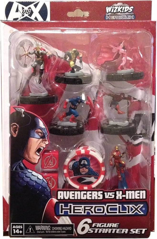 Marvel HeroClix: A vs X, Avengers Storyline Starter