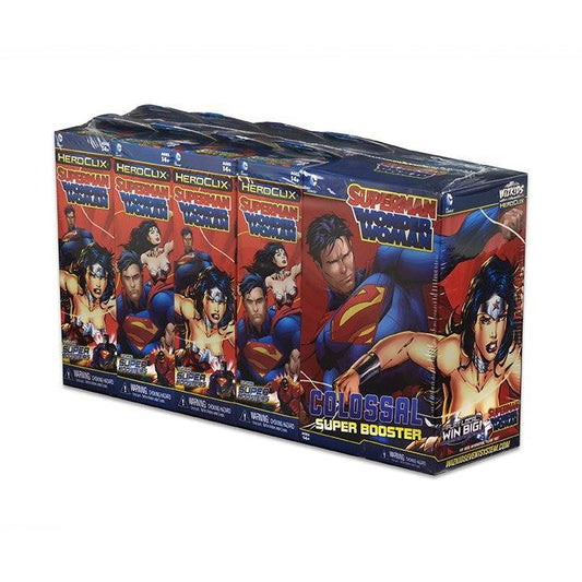 DC HeroClix Superman/ Wonderwoman Super Booster