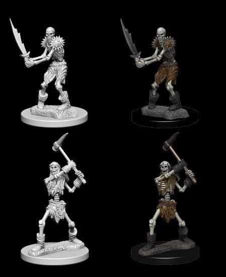 D&D Unpainted Minis: Skeletons