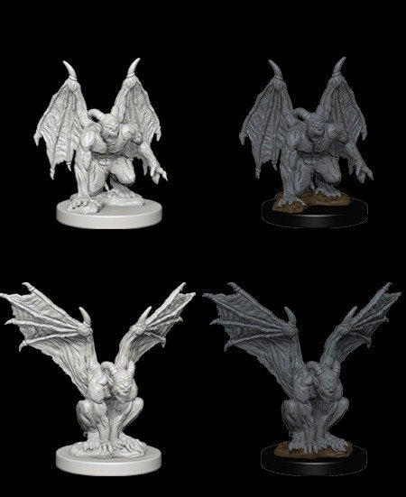 D&D Unpainted Minis: Gargoyles