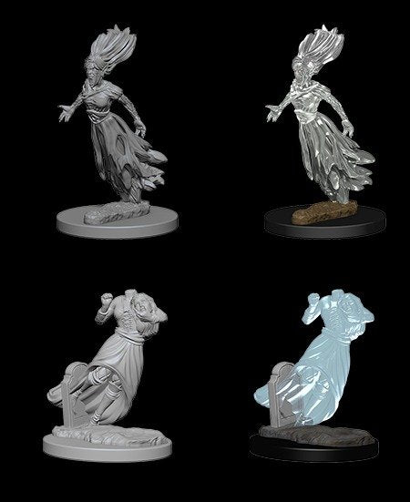 D&D Unpainted Minis: Ghost & Banshee