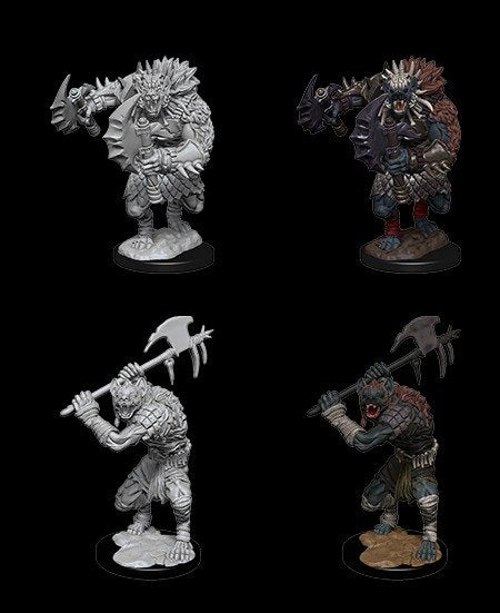 D&D Unpainted Minis: Gnolls