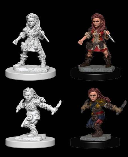 D&D Unpainted Minis: Halfling Rogue