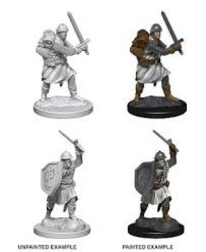 Pathfinder Unpainted Minis: Infantrymen