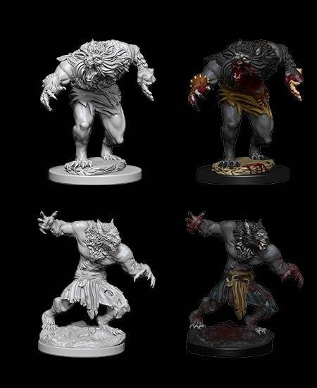 D&D Unpainted Minis: Werewolves