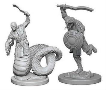 D&D Unpainted Minis: Yuan-Ti Malisons