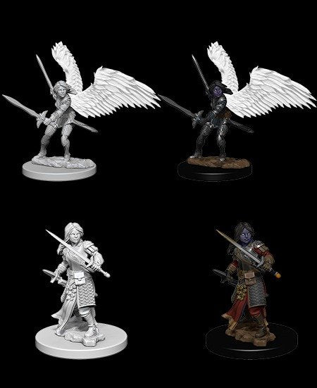 D&D Unpainted Minis: Female Aasimar Paladin