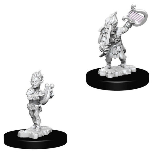 D&D Unpainted Minis: Gnome Male Bard