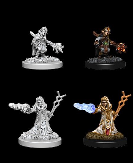 D&D Unpainted Minis: Female Gnome Wizard