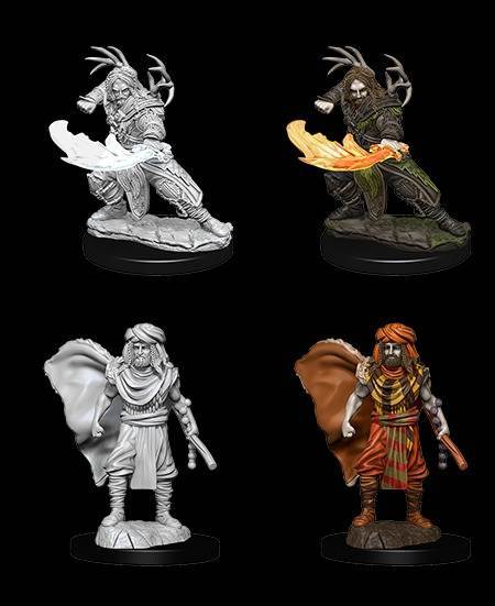 D&D Unpainted Minis: Male Human Druid