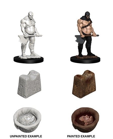 D&D Unpainted Minis: Executioner & Chopping Block