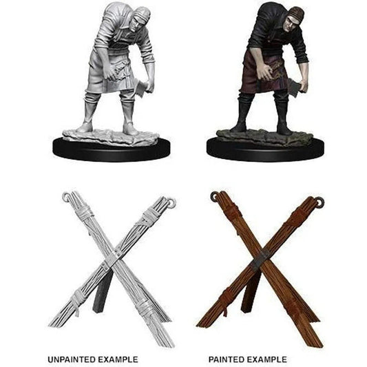 D&D Unpainted Minis: Assistant & Torture Cross