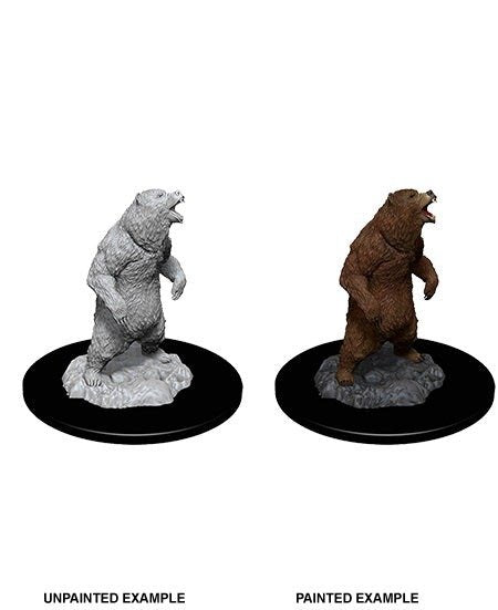 D&D Unpainted Mini: Grizzly