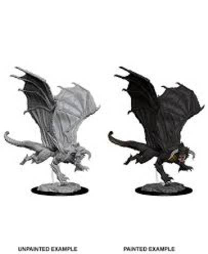 D&D Unpainted Minis: Young Black Dragon