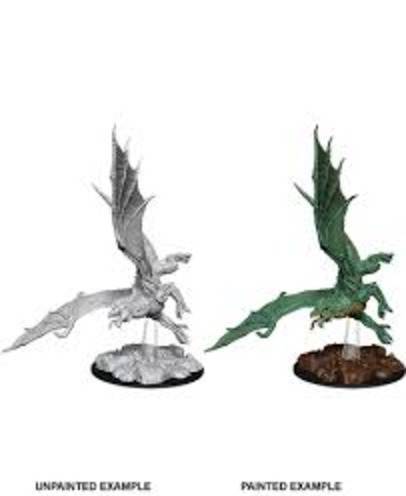 D&D Unpainted Minis: Young Green Dragon