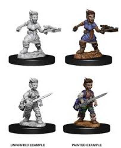 Pathfinder Unpainted Minis: Female Halfling Rogue