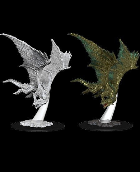 D&D Unpainted Minis: Young Bronze Dragon