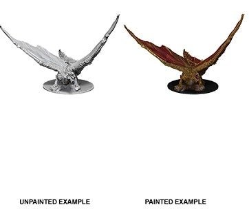 D&D Unpainted Minis: Young Brass Dragon