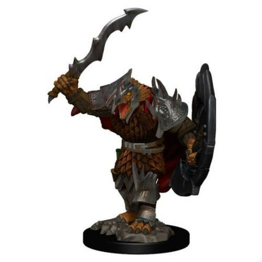 D&D Painted Minis: Male Dragonborn Fighter