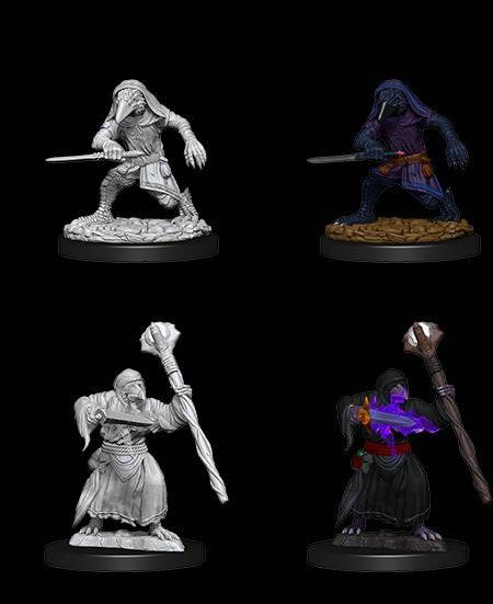 D&D Unpainted Minis: Kenku Adventurers