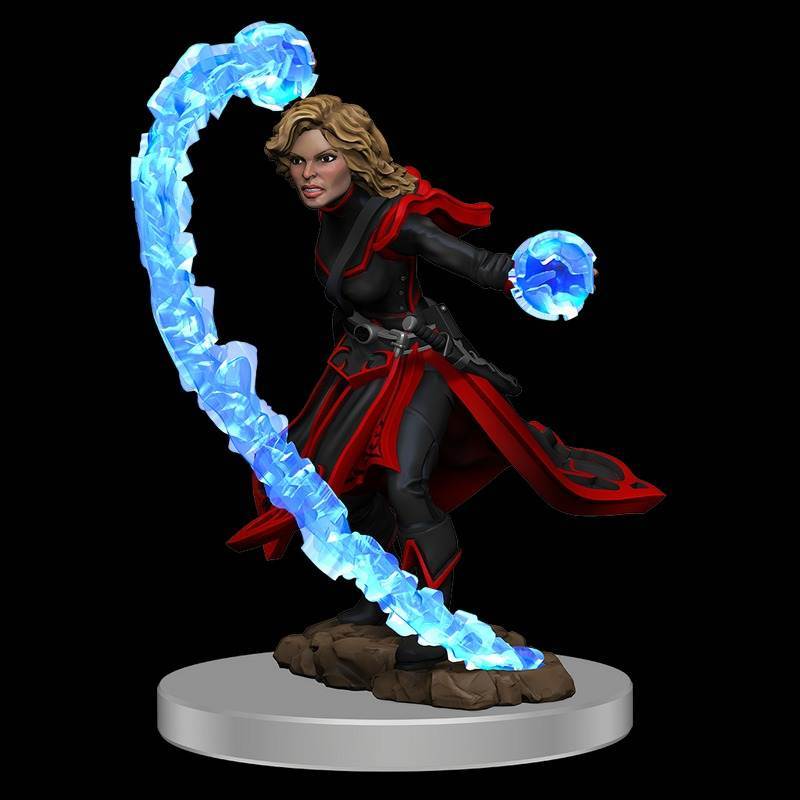 Pathfinder Battles: Female Human Wizard