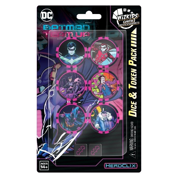 DC Heroclix: Batman Team Up Dice & Token Pack