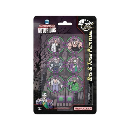 DC Heroclix: Notorious Dice and Token Pack