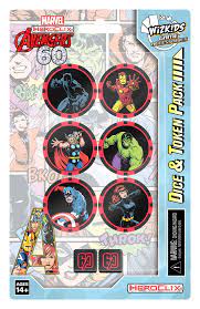 Marvel Heroclix: Avengers 60th Dice & Token Pack