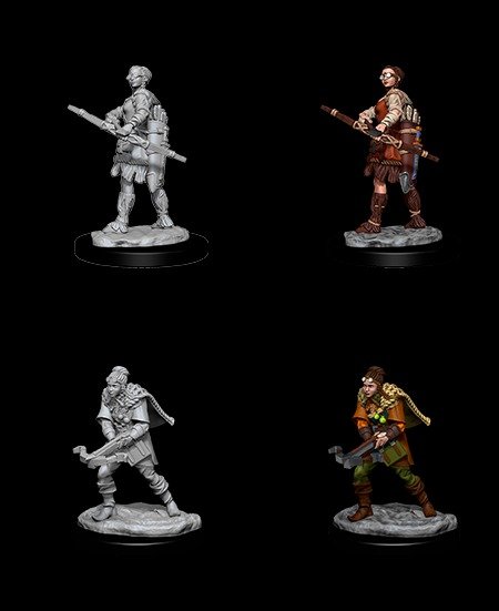 D&D Unpainted Minis: Female Human Ranger