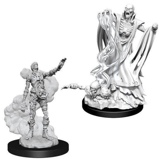 D&D Unpainted Minis: Lich & Mummy Lord